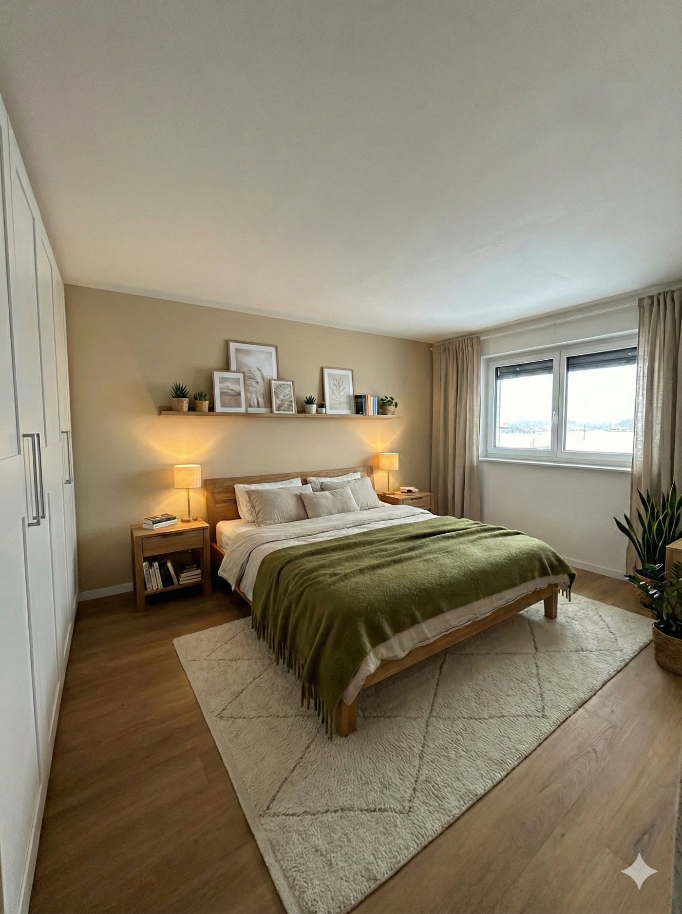 Schlafzimmer Visualisierung