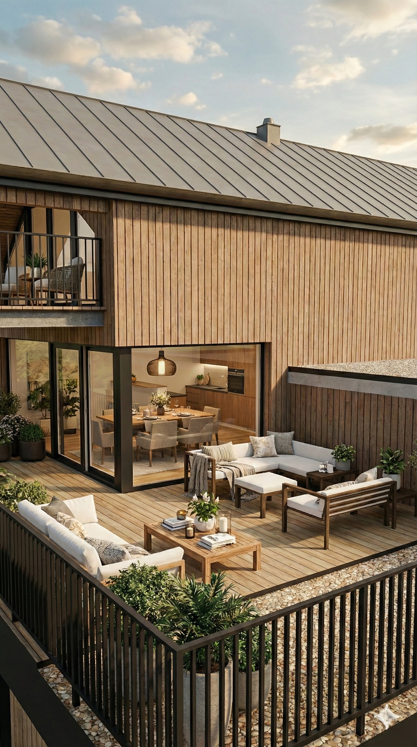 Terrasse mit Seeblick
